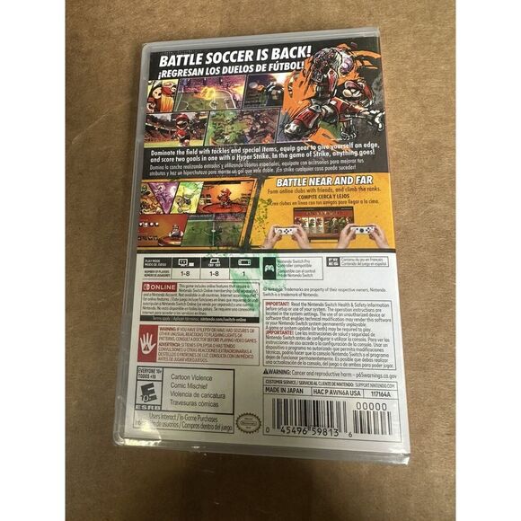 Mario Strikers: Battle League (Nintendo Switch) Brand New Factory Sealed Game - Picture 2 of 2